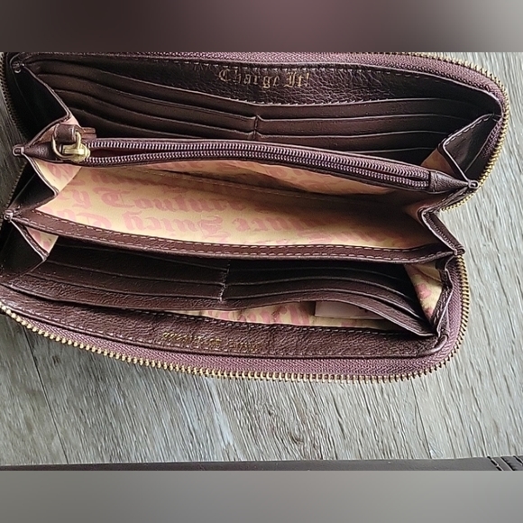 Juicy Couture Scottie bling daydreamer Princess Wallet Rare - Picture 3 of 10